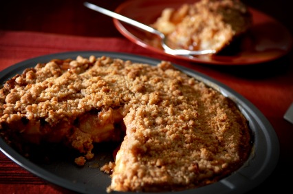 Peach streusel pie recipe