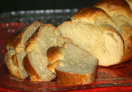 Six Braid Challah Bread