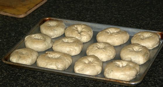 Bagels After Broiling