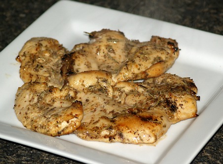 how to bake chicken breast with rosemary
