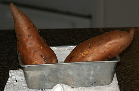 baked sweet potatoes