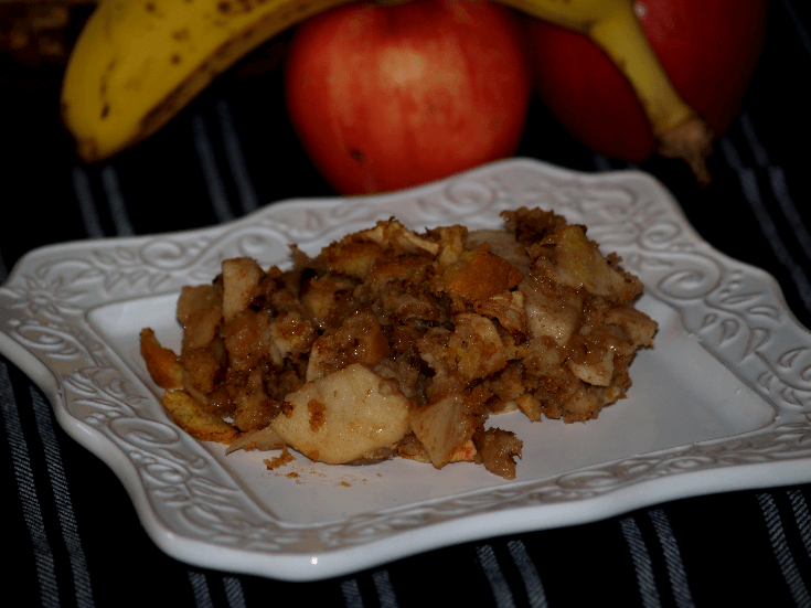 Banana Apple Betty Recipe