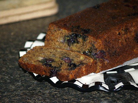 Banana Blueberry Quick Bread Recipe