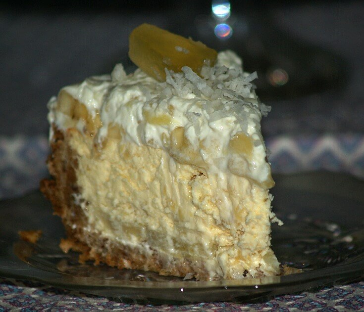 Tropical Banana Cheesecake Recipe