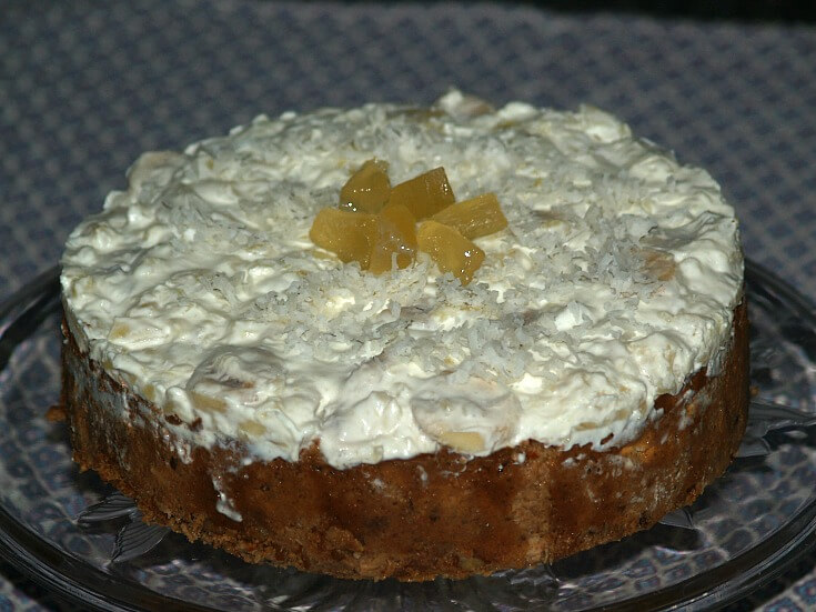 Tropical Banana Cheesecake Recipe