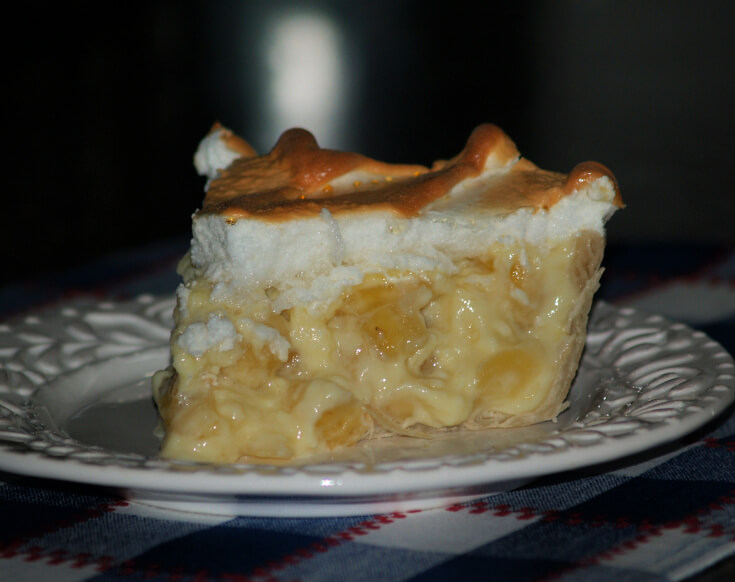 The Best Banana Cream Pie Recipe Piece