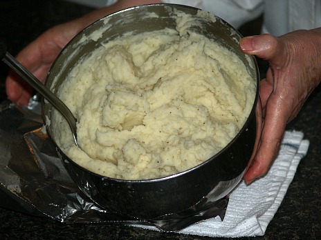 mashed potatoes