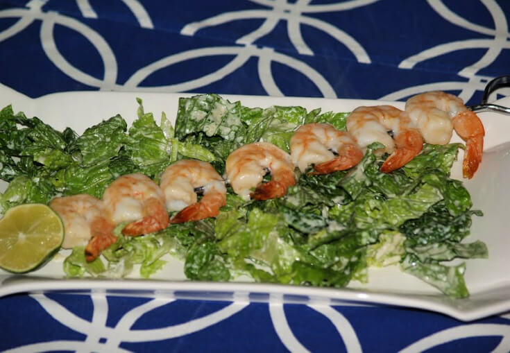 Grilled Shrimp with Lime Juice