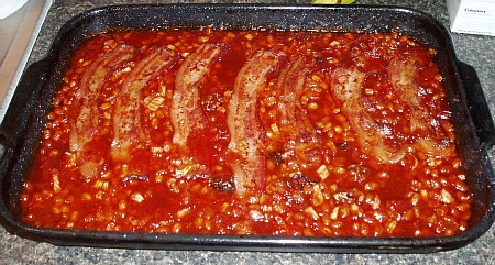 How to Make Barbeque Side Dishes like this Baked Bean Casserole