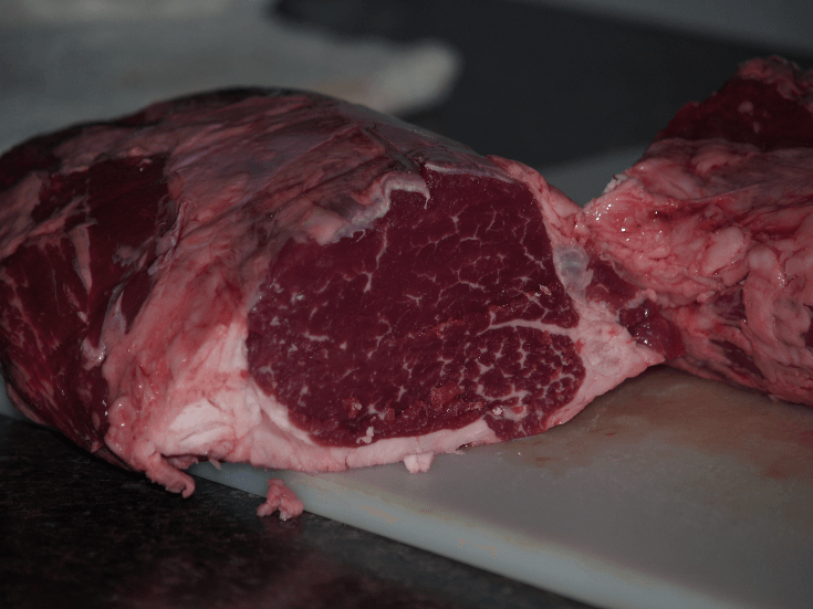 Cut Beef Tenderloin