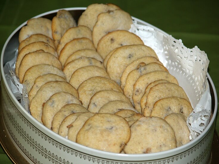 Black Walnut Sugar Cookie