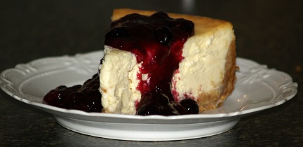 how to make blueberry cheesecake recipe