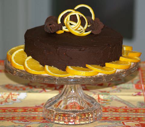 Orange Flavored Boston Cream Pie