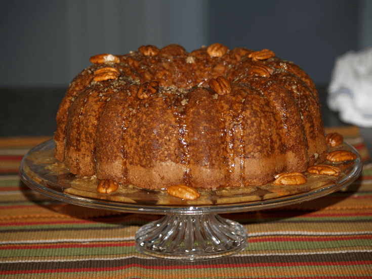 Brown Sugar Rum Pound Cake Recipe