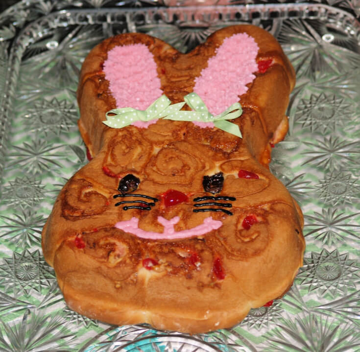 Easter Bunny Coffee Cake