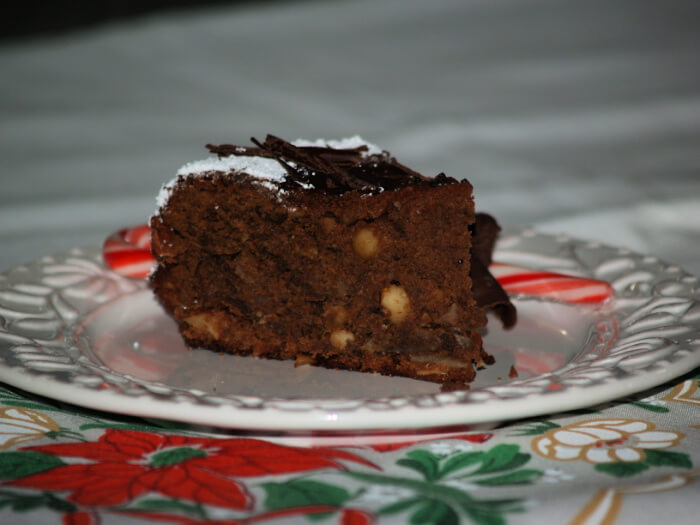 Rich Chocolate Nut Cake Recipe