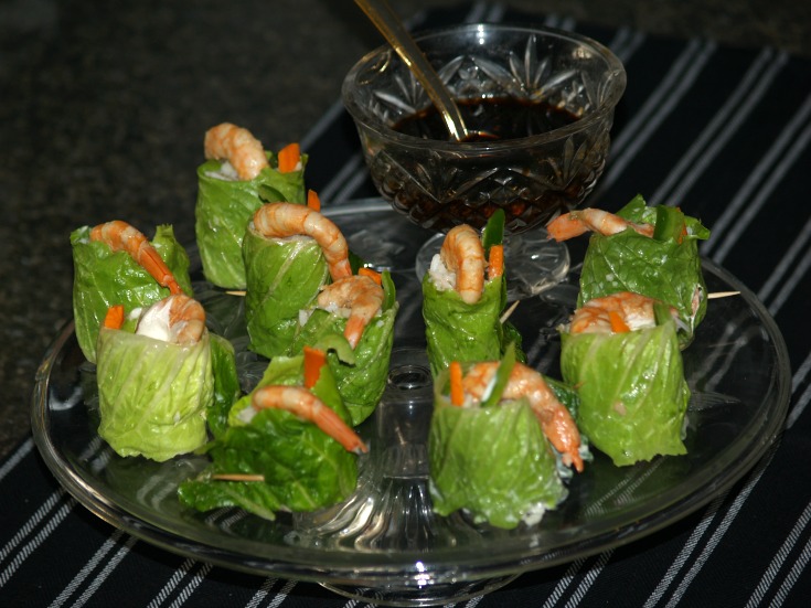 California Shrimp Roll Appetizers for a Crowd