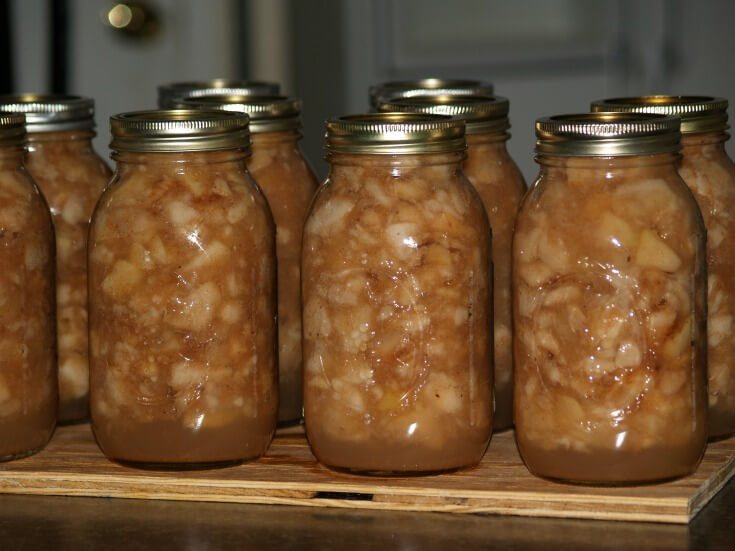 Chunky Oven Applesauce Canned