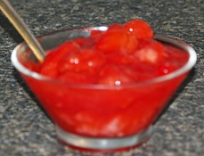 strawberry glaze cheesecake topping recipe
