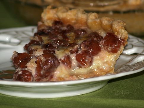 Cherry Custard Pie Recipe