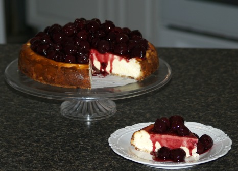 cherry-jubilee-cheesecake