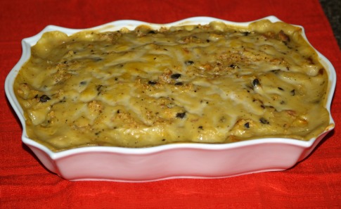 chicken and stuffing casserole