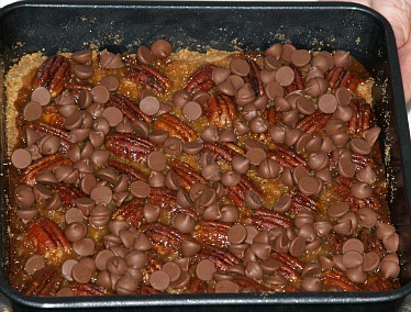 Turtle Bar Cookies are Chocolate Caramel Cookies