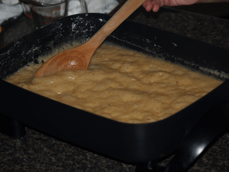 Chocolate Fudge in an Electric Skillet