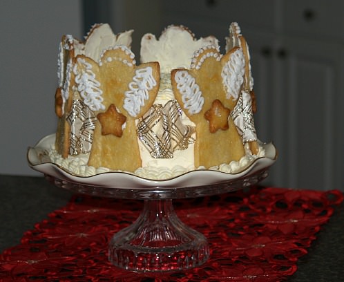 Chocolate Truffle Angel Cake