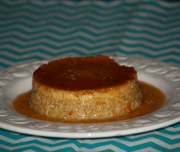 Classic Flan of Spain Recipe Single Serving
