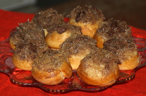 Coconut Glazed Sticky Buns