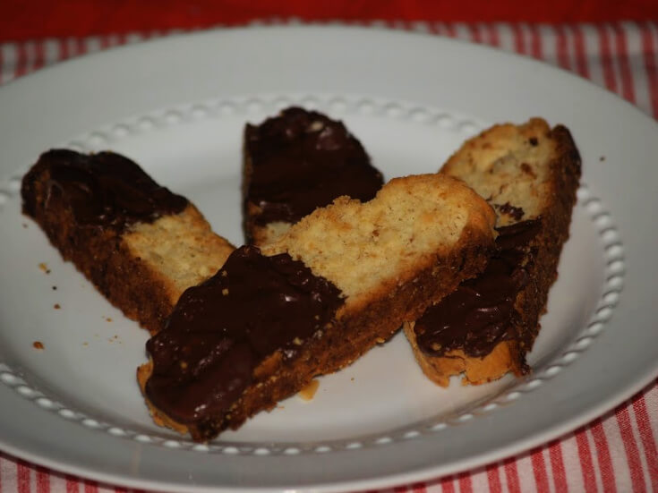 Coconut Macadamia Biscotti