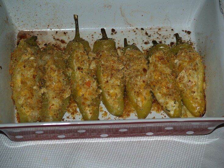 Crab Stuffed Banana Peppers