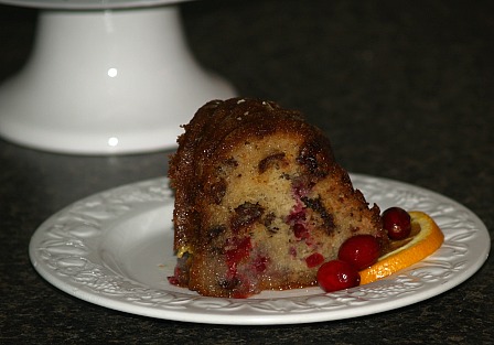 cranberry nut cake recipe