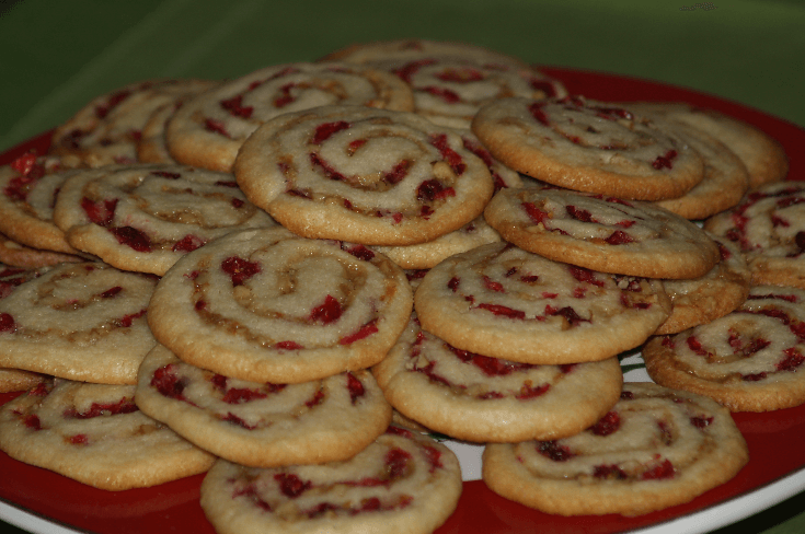 Cranberry Nut Swirls