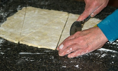 Cutting Large Croissants