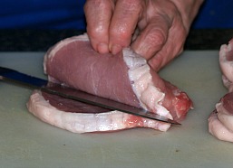 Cutting Pork Chops