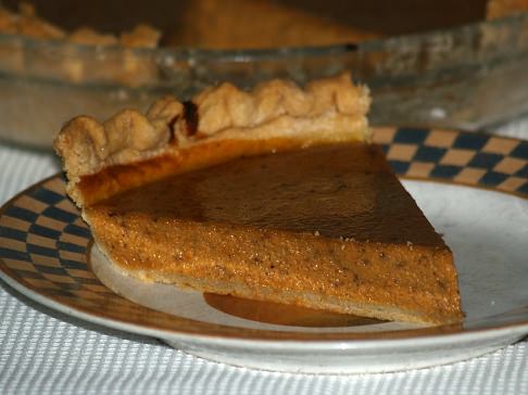 Diabetic Pumpkin Pie