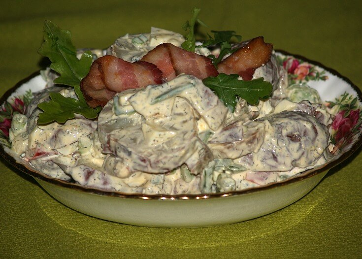 Dill Bacon Salad Dressing Recipe