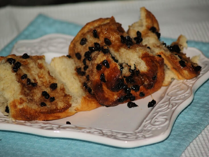 Chelsea Bun Unrolled