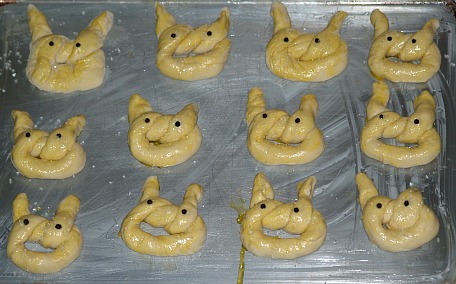 soft bunny pretzels