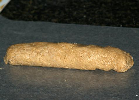 My Mom's Peanut Butter Candy Rolled in a Log