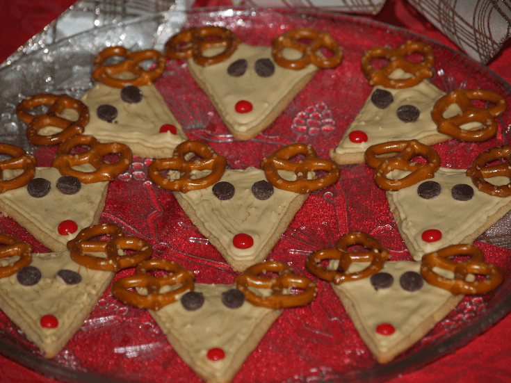 Easy Reindeer Cookies