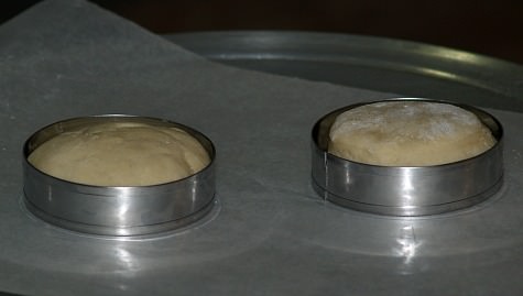 English Muffins Shaped with Molds