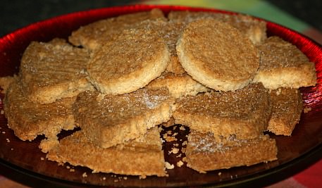 English Shortbread Cookie Recipe from Springform Pan