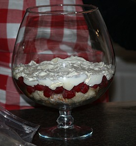 English Trifle Assembly