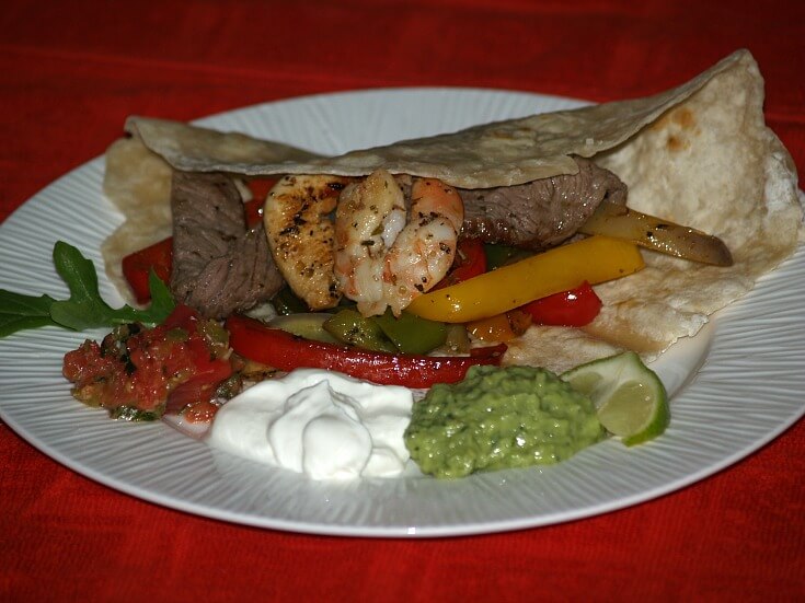 Peppered Fajitas Recipe