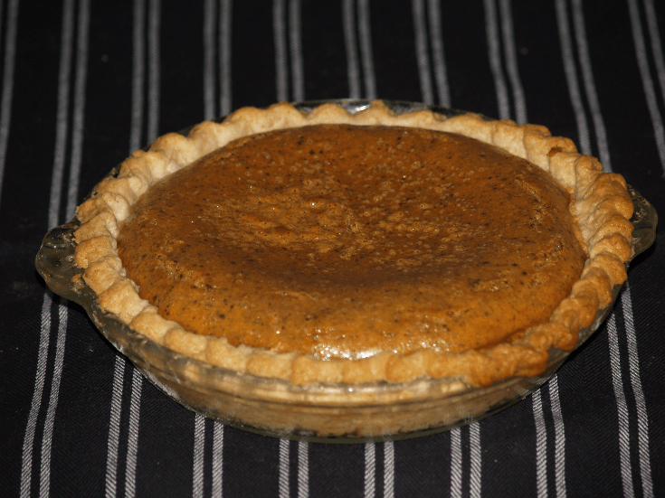 Famous Kelly Whole Pumpkin Pie