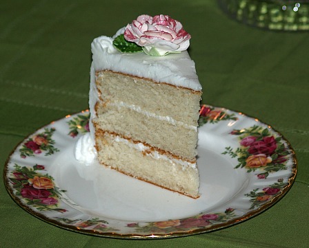 white cake from scratch