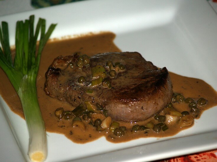 Filet Mignon with Mustard Sauce Recipe